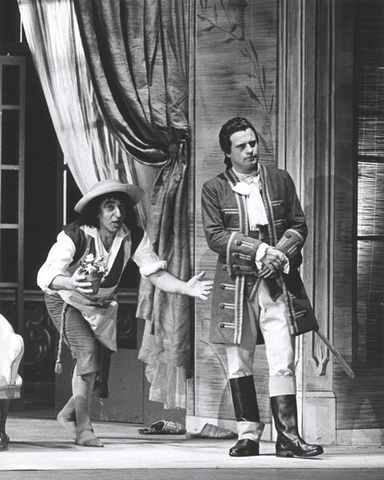 Le Nozze di Figaro, Wolfgang Amadeus Mozart. San Francisco Opera, 1964. Photographer: Pete Peters/San Francisco Opera.