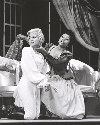 Le Nozze di Figaro, Wolfgang Amadeus Mozart. San Francisco Opera, 1964. Photographer: Pete Peters/San Francisco Opera.