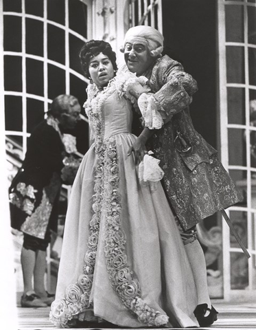 Der Rosenkavalier, Richard Strauss. San Francisco Opera, 1964. Photographer: Pete Peters/San Francisco Opera.