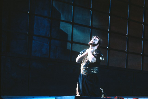 Nabucco, Giuseppe Verdi. San Francisco Opera, 1964. Photographer: Robert Cahen/San Francisco Opera.