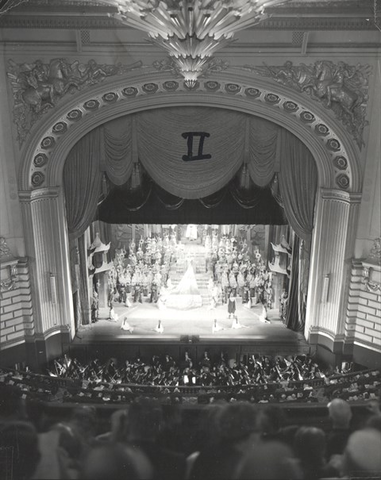 Turandot, Giacomo Puccini. San Francisco Opera, 1964. Photographer: Carolyn Mason Jones/San Francisco Opera.