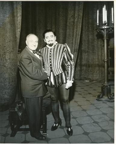 Rigoletto, Giuseppe Verdi. San Francisco Opera, 1952. Photographer: Unknown/San Francisco Opera.