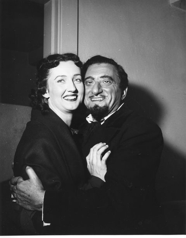 La Bohème, Giacomo Puccini. San Francisco Opera, 1952. Photographer: Paul Tracey/San Francisco Opera.