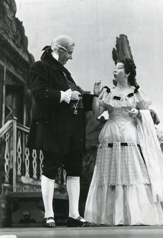 Werther, Jules Massenet. San Francisco Opera, 1953. Photographer: Skelton Studios/San Francisco Opera.