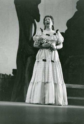 Werther, Jules Massenet. San Francisco Opera, 1953. Photographer: Skelton Studios/San Francisco Opera.