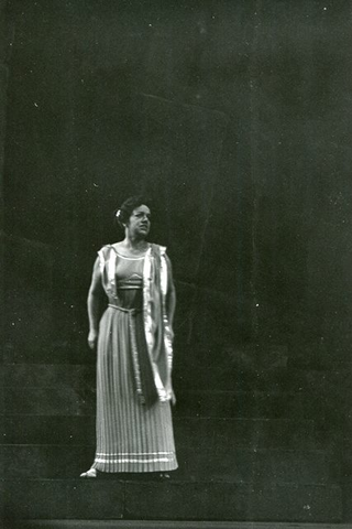 Elektra, Richard Strauss. San Francisco Opera, 1953. Photographer: Unknown/San Francisco Opera.