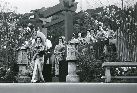 Madama Butterfly, Giacomo Puccini. San Francisco Opera, 1953. Photographer: Unknown/San Francisco Opera.