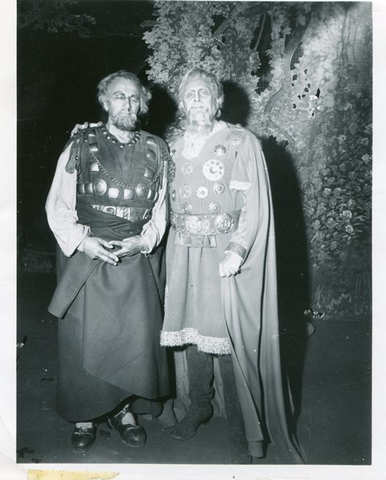 Tristan und Isolde, Richard Wagner. San Francisco Opera, 1953. Photographer: Unknown/San Francisco Opera.