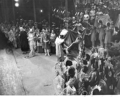 Turandot, Giacomo Puccini. San Francisco Opera, 1953. Photographer: Unknown/San Francisco Opera.