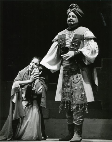 Turandot, Giacomo Puccini. San Francisco Opera, 1953. Photographer: Unknown/San Francisco Opera.