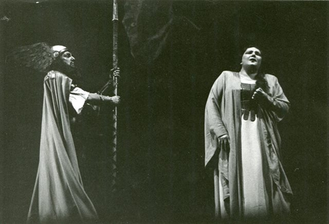 Die Walküre, Richard Wagner. San Francisco Opera, 1953. Photographer: Unknown/San Francisco Opera.