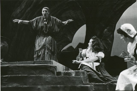 Un Ballo in Maschera, Giuseppe Verdi. San Francisco Opera, 1953. Photographer: Unknown/San Francisco Opera.