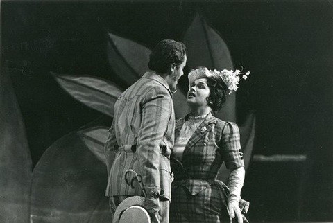 A Midsummer Night's Dream, Benjamin Britten. San Francisco Opera, 1961. Photographer: Carolyn Mason Jones/San Francisco Opera.