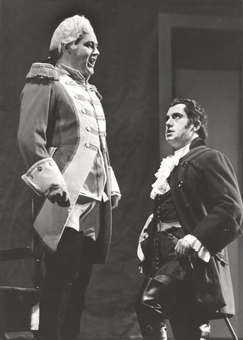 Un Ballo in Maschera, Giuseppe Verdi. San Francisco Opera, 1961. Photographer: Carolyn Mason Jones/San Francisco Opera.