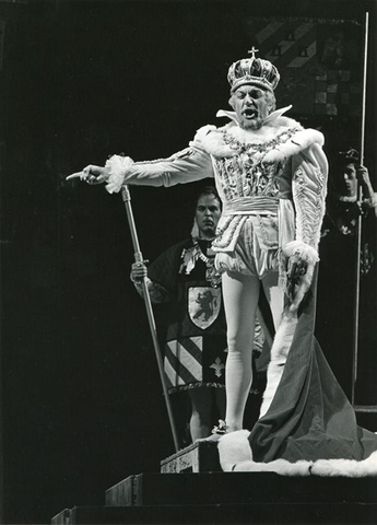 Don Carlo, Giuseppe Verdi. San Francisco Opera, 1962. Photographer: Carolyn Mason Jones/San Francisco Opera.