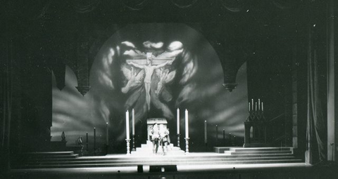 Don Carlo, Giuseppe Verdi. San Francisco Opera, 1962. Photographer: Carolyn Mason Jones/San Francisco Opera.