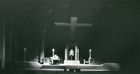 Don Carlo, Giuseppe Verdi. San Francisco Opera, 1962. Photographer: Carolyn Mason Jones/San Francisco Opera.