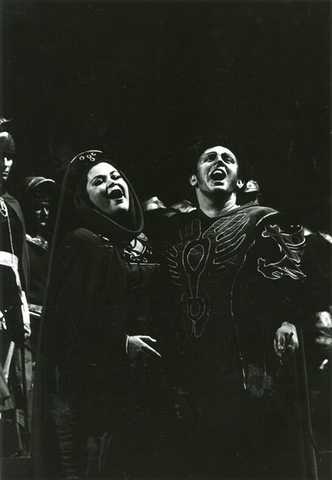 Il Trovatore, Giuseppe Verdi. San Francisco Opera, 1962. Photographer: Carolyn Mason Jones/San Francisco Opera.