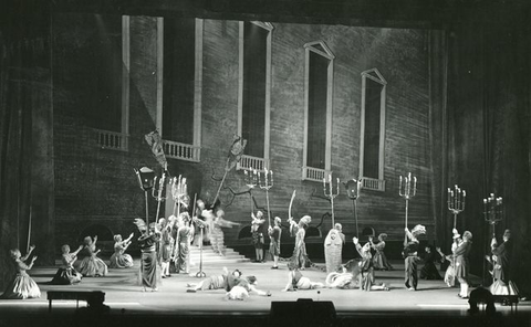 The Rake's Progress, Igor Stravinsky. San Francisco Opera, 1962. Photographer: Carolyn Mason Jones/San Francisco Opera.