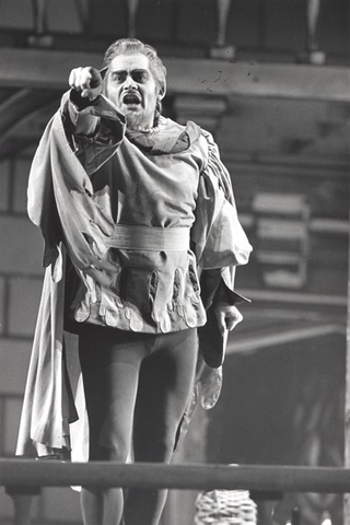 Falstaff, Giuseppe Verdi. San Francisco Opera, 1962. Photographer: Carolyn Mason Jones/San Francisco Opera.