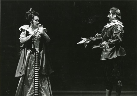 Don Giovanni, Wolfgang Amadeus Mozart. San Francisco Opera, 1962. Photographer: Carolyn Mason Jones/San Francisco Opera.