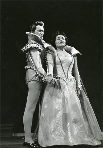 Don Giovanni, Wolfgang Amadeus Mozart. San Francisco Opera, 1962. Photographer: Carolyn Mason Jones/San Francisco Opera.