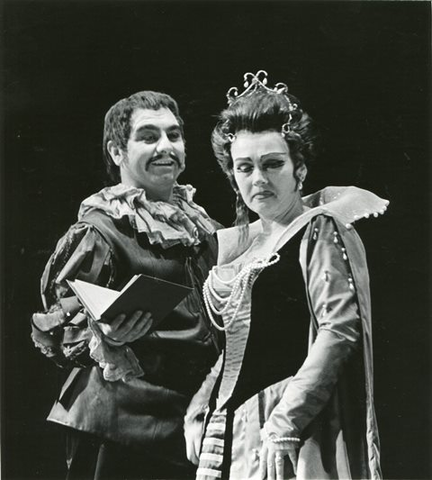 Don Giovanni, Wolfgang Amadeus Mozart. San Francisco Opera, 1962. Photographer: Carolyn Mason Jones/San Francisco Opera.