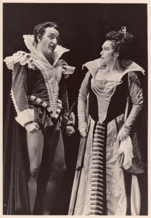 Don Giovanni, Wolfgang Amadeus Mozart. San Francisco Opera, 1962. Photographer: Carolyn Mason Jones/San Francisco Opera.