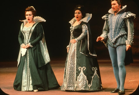 Don Giovanni, Wolfgang Amadeus Mozart. San Francisco Opera, 1962. Photographer: Robert Cahen/San Francisco Opera.