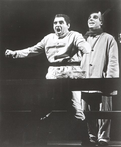 Wozzeck, Alban Berg. San Francisco Opera, 1960. Photographer: Carolyn Mason Jones/San Francisco Opera.