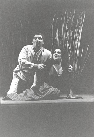 Wozzeck, Alban Berg. San Francisco Opera, 1960. Photographer: Carolyn Mason Jones/San Francisco Opera.