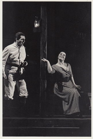 Wozzeck, Alban Berg. San Francisco Opera, 1960. Photographer: Carolyn Mason Jones/San Francisco Opera.