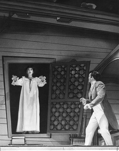 La Sonnambula, Vincenzo Bellini. San Francisco Opera, 1960. Photographer: Carolyn Mason Jones/San Francisco Opera.