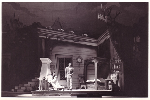 La Sonnambula, Vincenzo Bellini. San Francisco Opera, 1960. Photographer: Carolyn Mason Jones/San Francisco Opera.