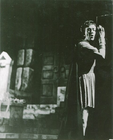 Orfeo ed Euridice, Christoph Willibald von Gluck. San Francisco Opera, 1959. Photographer: Bill Cogan/San Francisco Opera.