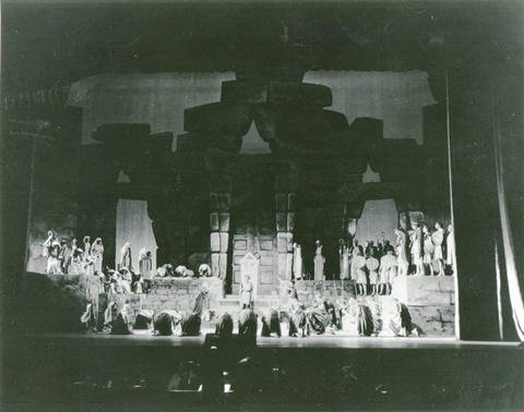 Orfeo ed Euridice, Christoph Willibald von Gluck. San Francisco Opera, 1959. Photographer: Unknown/San Francisco Opera.