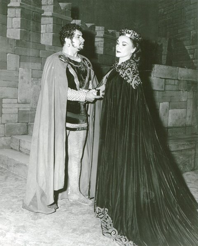 L'Amore dei Tre Re, Italo Montemezzi. San Francisco Opera, 1959. Photographer: Bill Cogan/San Francisco Opera.