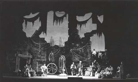 Die Frau ohne Schatten, Richard Strauss. San Francisco Opera, 1959. Photographer: Bill Cogan/San Francisco Opera.