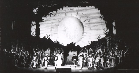 Carmina Burana, Carl Orff. San Francisco Opera, 1959. Photographer: Bill Cogan/San Francisco Opera.