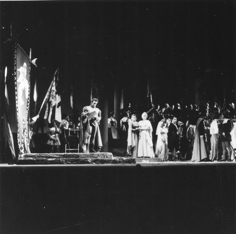 Otello, Giuseppe Verdi. San Francisco Opera, 1959. Photographer: Bill Cogan/San Francisco Opera.