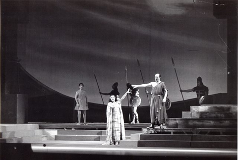 Salome, Richard Strauss. San Francisco Opera, 1954. Photographer: Robert Lackenbach/San Francisco Opera.