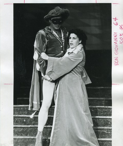 Don Giovanni, Wolfgang Amadeus Mozart. San Francisco Opera, 1955. Photographer: Robert Lackenbach/San Francisco Opera.