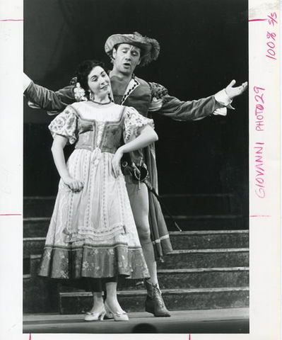 Don Giovanni, Wolfgang Amadeus Mozart. San Francisco Opera, 1955. Photographer: Robert Lackenbach/San Francisco Opera.