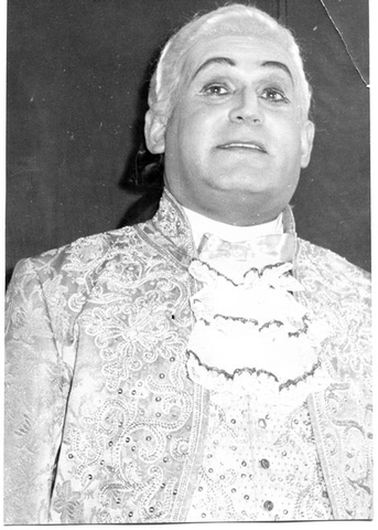 Andrea Chénier, Umberto Giordano. San Francisco Opera, 1955. Photographer: Maria Jeanette/San Francisco Opera.