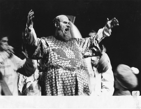 Le Coq d'Or, Nicolai Rimsky-Korsakov. San Francisco Opera, 1955. Photographer: Robert Lackenbach/San Francisco Opera.