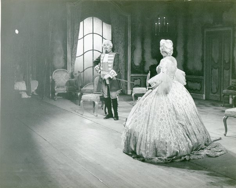 Manon Lescaut, Giacomo Puccini. San Francisco Opera, 1956. Photographer: Robert Lackenbach/San Francisco Opera.