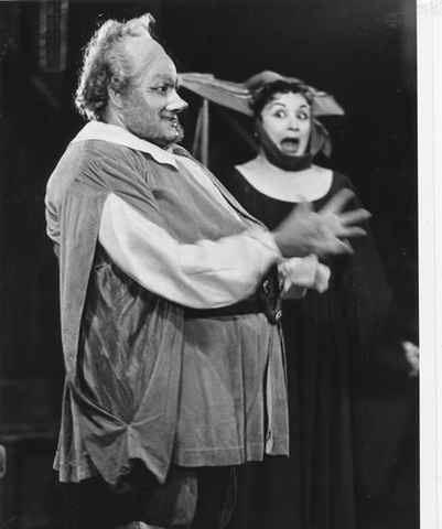 Falstaff, Giuseppe Verdi. San Francisco Opera, 1956. Photographer: Robert Lackenbach/San Francisco Opera.