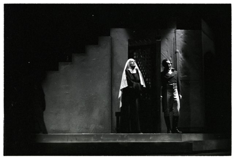 Dialogues des Carmélites, Francis Poulenc. San Francisco Opera, 1957. Photographer: Robert Lackenbach/San Francisco Opera.