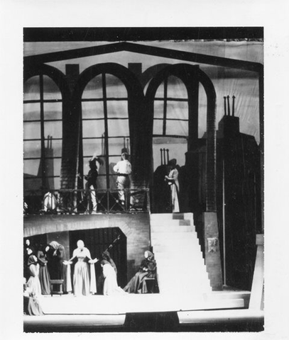 Dialogues des Carmélites, Francis Poulenc. San Francisco Opera, 1957. Photographer: Unknown/San Francisco Opera.