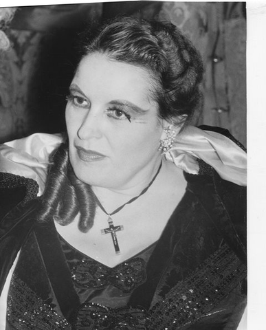 Un Ballo in Maschera, Giuseppe Verdi. San Francisco Opera, 1957. Photographer: Robert Lackenbach/San Francisco Opera.